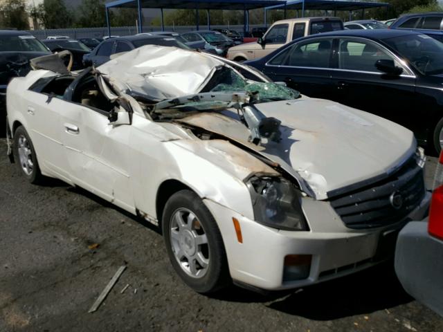 1G6DM57N730115951 - 2003 CADILLAC CTS WHITE photo 1