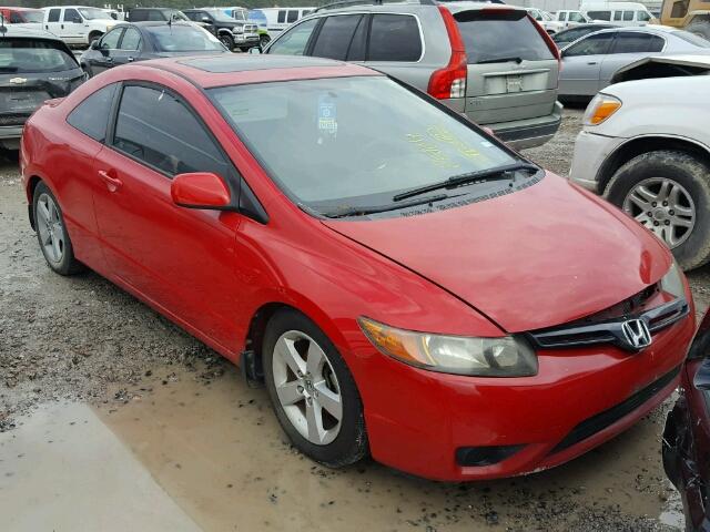 2HGFG12806H579365 - 2006 HONDA CIVIC EX Qırmızı foto 1
