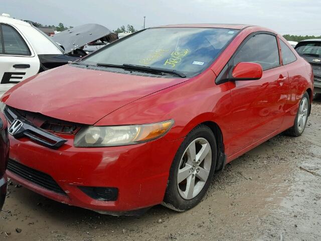 2HGFG12806H579365 - 2006 HONDA CIVIC EX Qırmızı foto 2