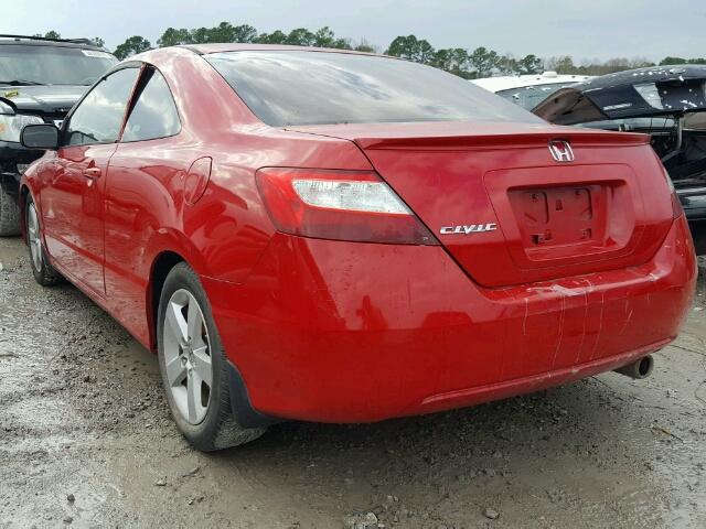 2HGFG12806H579365 - 2006 HONDA CIVIC EX Qırmızı foto 3