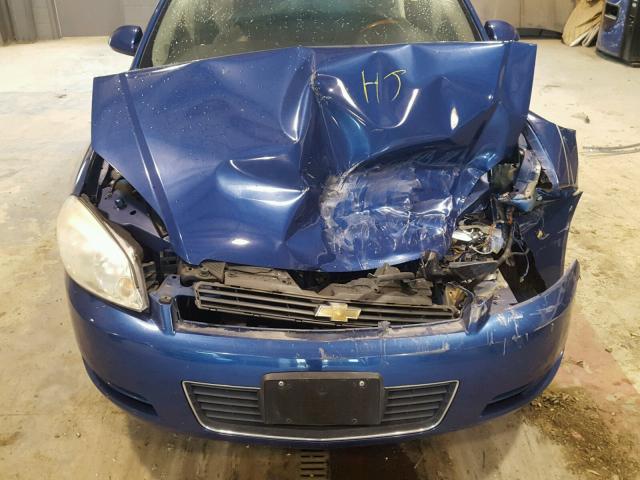 2G1WT58K969220958 - 2006 CHEVROLET IMPALA LT BLUE photo 7