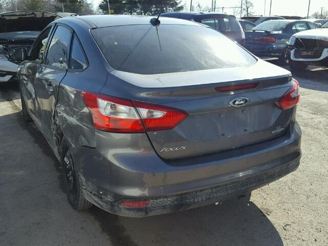 1FADP3F20DL192229 - 2013 FORD FOCUS SE GRAY photo 3