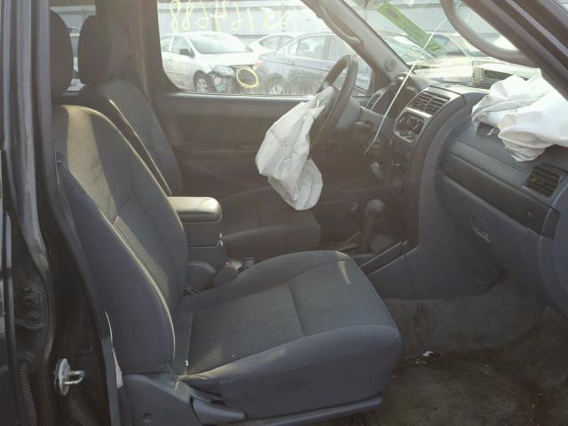 1N6MD29Y43C459400 - 2003 NISSAN FRONTIER C BLACK photo 5