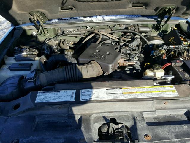 1FMZU77E82UB43937 - 2002 FORD EXPLORER S GREEN photo 7