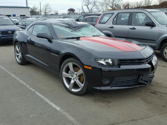 2G1FA1E37F9216144 - 2015 CHEVROLET CAMARO LS BLACK photo 1