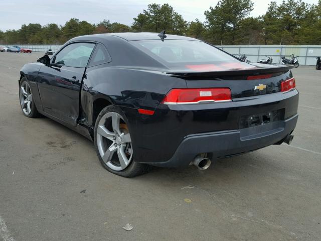 2G1FA1E37F9216144 - 2015 CHEVROLET CAMARO LS BLACK photo 3