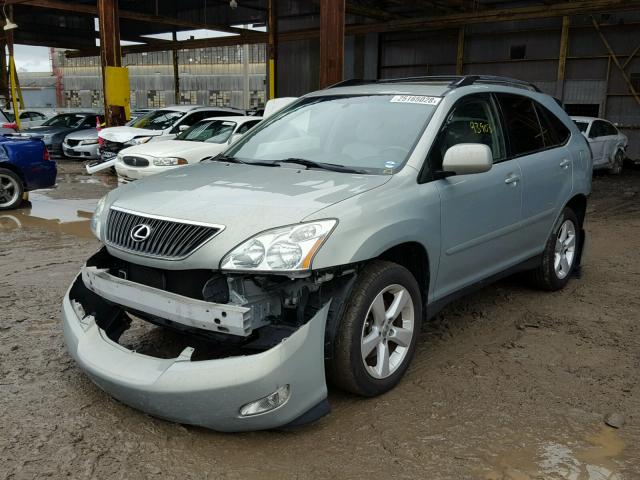 JTJGK31U270003534 - 2007 LEXUS RX 350 SILVER photo 2