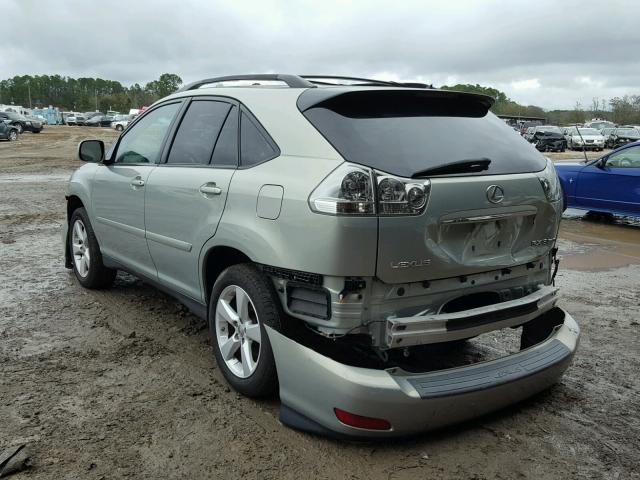 JTJGK31U270003534 - 2007 LEXUS RX 350 SILVER photo 3