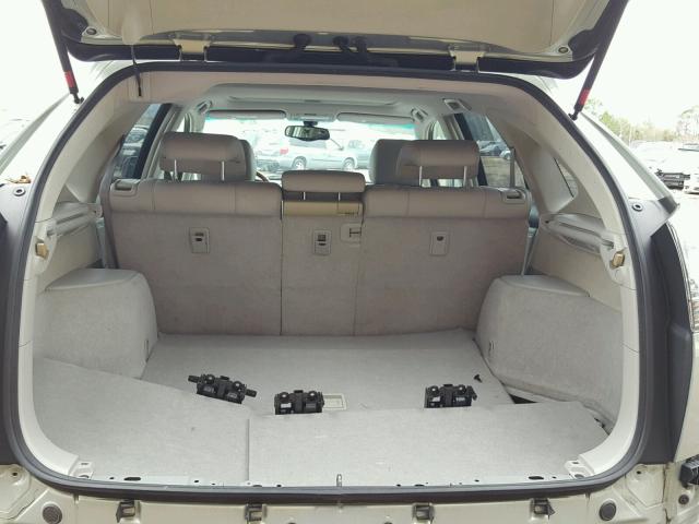 JTJGK31U270003534 - 2007 LEXUS RX 350 SILVER photo 9