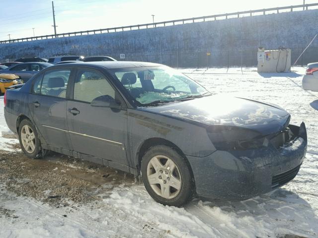 1G1ZT51836F265302 - 2006 CHEVROLET MALIBU LT BLUE photo 1