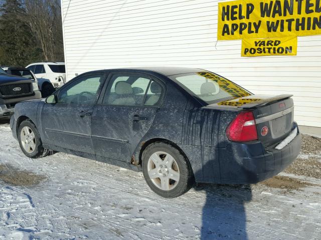 1G1ZT51836F265302 - 2006 CHEVROLET MALIBU LT BLUE photo 3