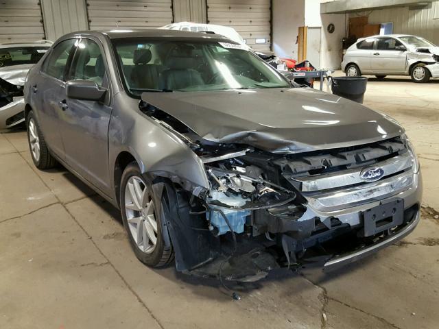 3FAHP0JA9CR203940 - 2012 FORD FUSION SEL GRAY photo 1