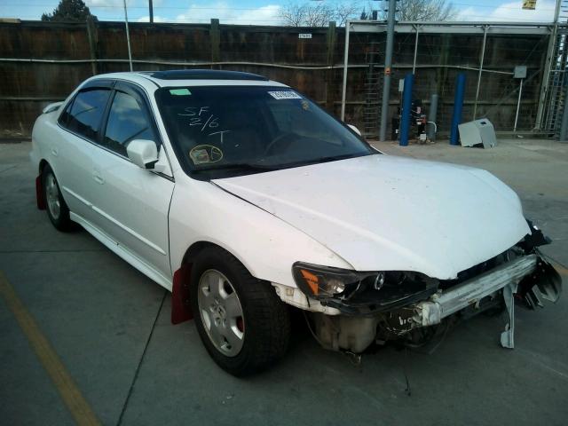 1HGCG16512A074544 - 2002 HONDA ACCORD EX WHITE photo 1