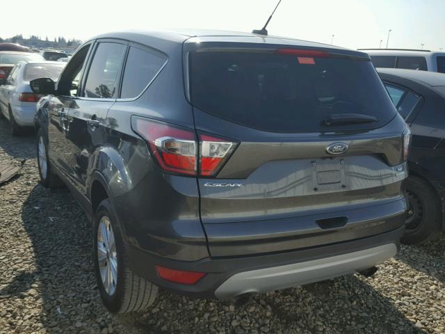 1FMCU0GD7HUA95067 - 2017 FORD ESCAPE SE CHARCOAL photo 3