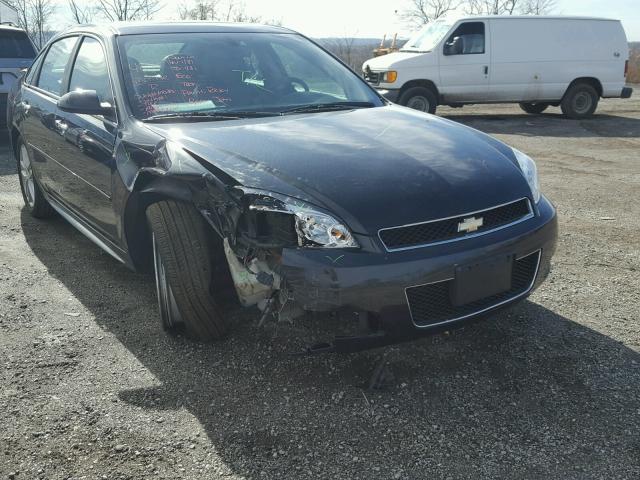 2G1WC5E3XC1284126 - 2012 CHEVROLET IMPALA LTZ BLACK photo 9