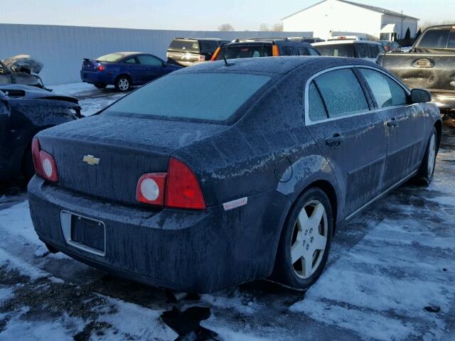 1G1ZJ577584241182 - 2008 CHEVROLET MALIBU 2LT BLACK photo 4