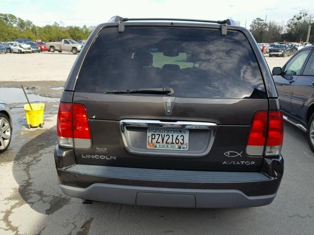 5LMEU68H65ZJ13776 - 2005 LINCOLN AVIATOR 石墨色 照片 9