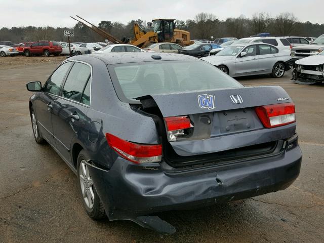 1HGCM66584A040223 - 2004 HONDA ACCORD EX GRAY photo 3