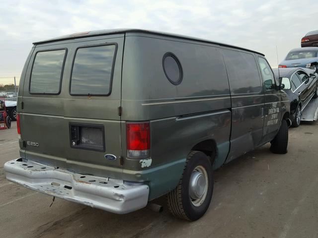 1FTNE24222HA55553 - 2002 FORD ECONOLINE GREEN photo 4