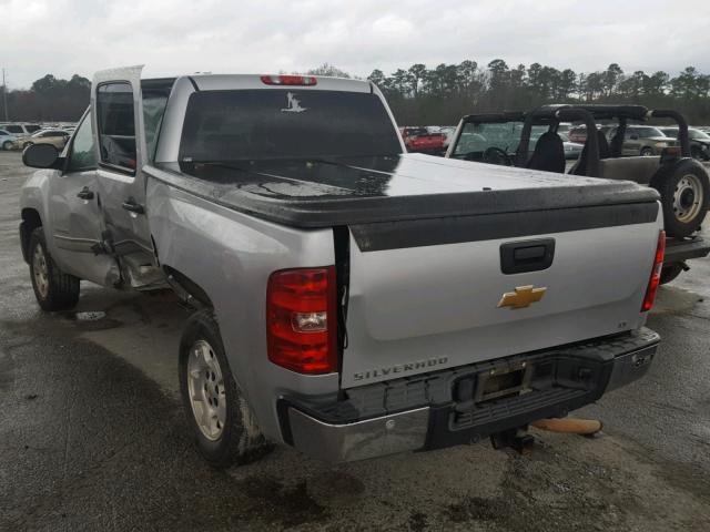 3GCPCSE06CG269095 - 2012 CHEVROLET SILVERADO SILVER photo 3