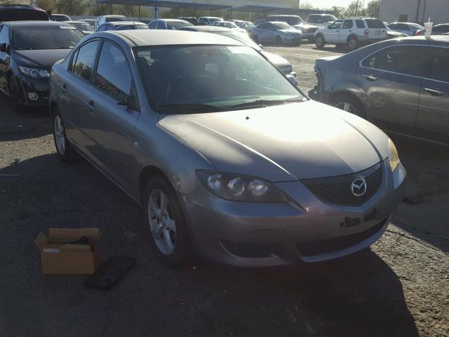 JM1BK32F361440268 - 2006 MAZDA 3 I GRAY photo 1