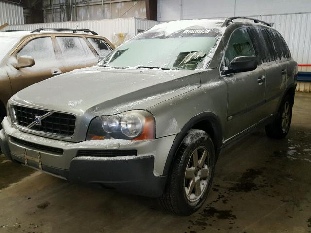 YV4CZ592561285654 - 2006 VOLVO XC90 GREEN photo 2