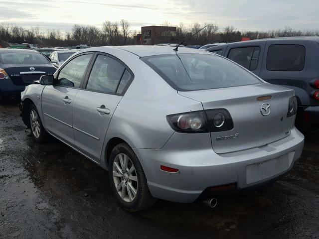 JM1BK32F871754290 - 2007 MAZDA 3 I SILVER photo 3