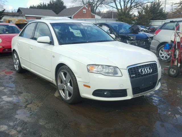 WAUBF78E46A186030 - 2006 AUDI A4 S-LINE WHITE photo 1