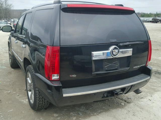 1GYFK63898R191055 - 2008 CADILLAC ESCALADE L BLACK photo 3