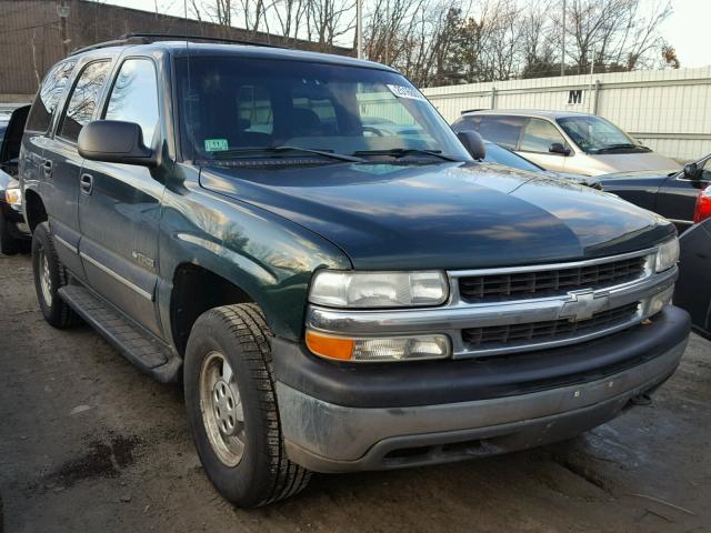 1GNEK13T11J313170 - 2001 CHEVROLET TAHOE K150 GREEN photo 1