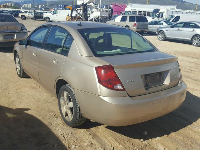 1G8AL58F27Z113594 - 2007 SATURN ION LEVEL GOLD photo 3