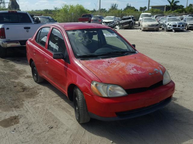 JTDBT1232Y0080085 - 2000 TOYOTA ECHO RED photo 1