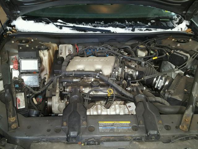 2G1WF52E849412931 - 2004 CHEVROLET IMPALA GRAY photo 7