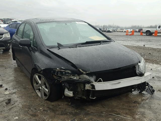 1HGFA16887L100805 - 2007 HONDA CIVIC EX BLACK photo 1