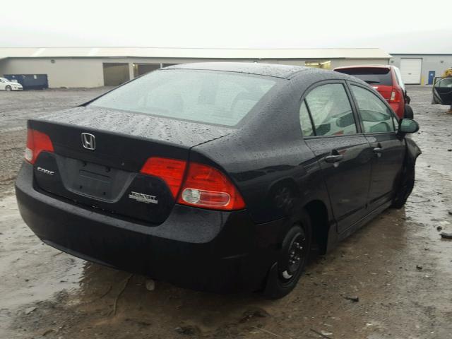 1HGFA16887L100805 - 2007 HONDA CIVIC EX შავი ფოტო 4