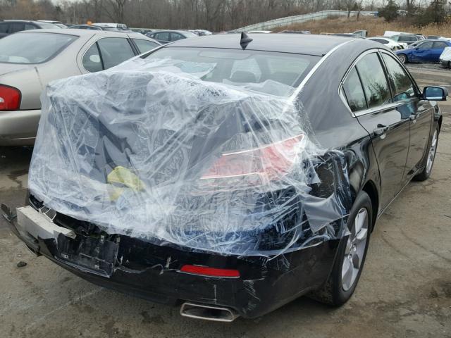 19UUA8F50DA005460 - 2013 ACURA TL TECH BLACK photo 4