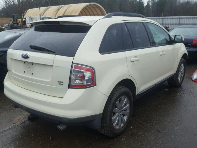 2FMDK48C37BB31865 - 2007 FORD EDGE SEL CREAM photo 4