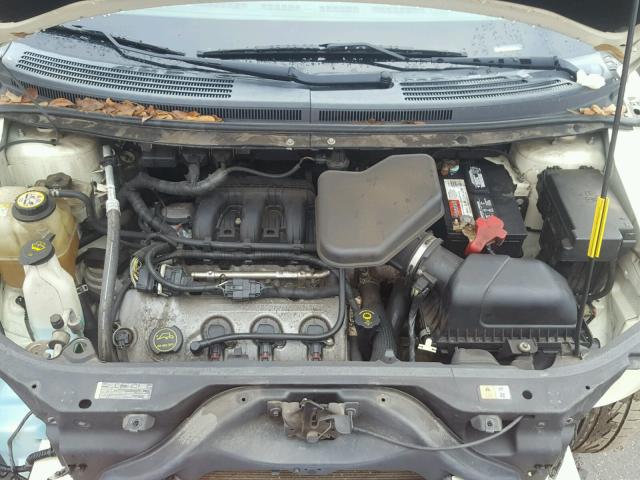 2FMDK48C37BB31865 - 2007 FORD EDGE SEL CREAM photo 7