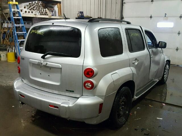 3GNBAADB5AS640780 - 2010 CHEVROLET HHR LS SILVER photo 4