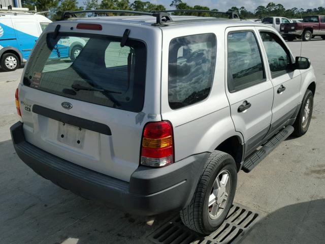 1FMYU02133KB45681 - 2003 FORD ESCAPE XLS GRAY photo 4