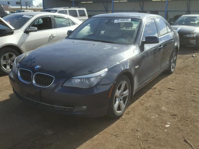 WBANV93548CZ66930 - 2008 BMW 535 XI Mavi fotoğraf 2