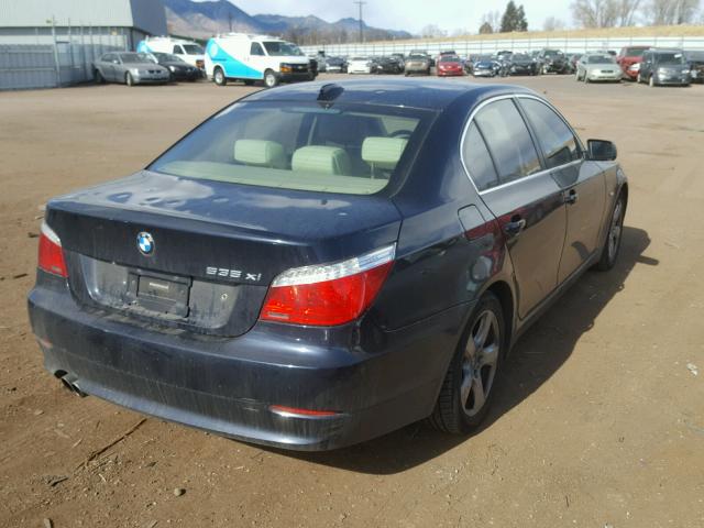 WBANV93548CZ66930 - 2008 BMW 535 XI Mavi fotoğraf 4