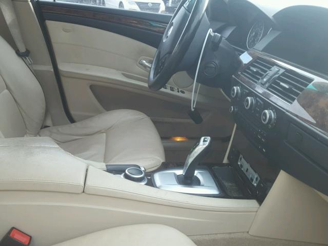 WBANV93548CZ66930 - 2008 BMW 535 XI Mavi fotoğraf 5