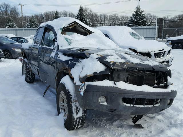 1D7HG38X43S354118 - 2003 DODGE DAKOTA QUA BLACK photo 1