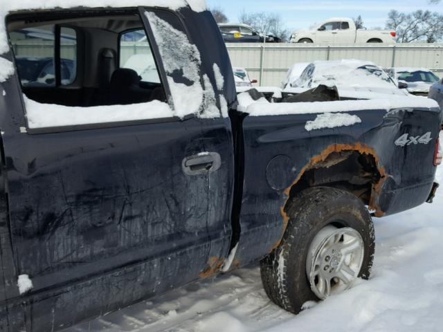 1D7HG38X43S354118 - 2003 DODGE DAKOTA QUA BLACK photo 10