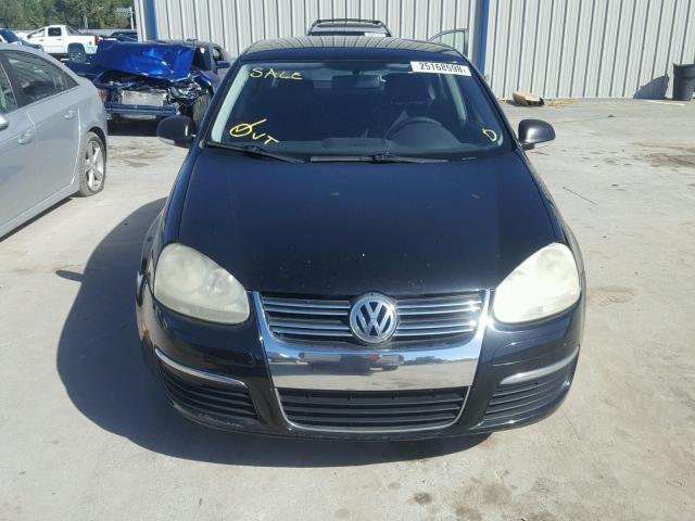 3VWRF71K96M619911 - 2006 VOLKSWAGEN JETTA 2.5 BLACK photo 9