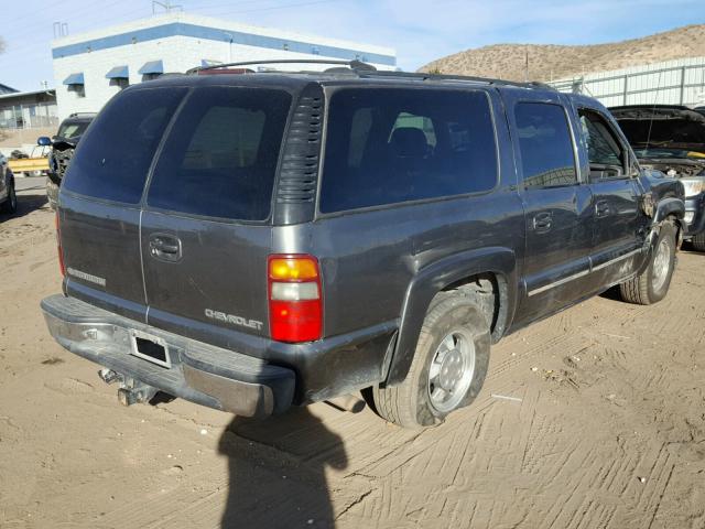 3GNFK16TXYG105784 - 2000 CHEVROLET SUBURBAN K GRAY photo 4