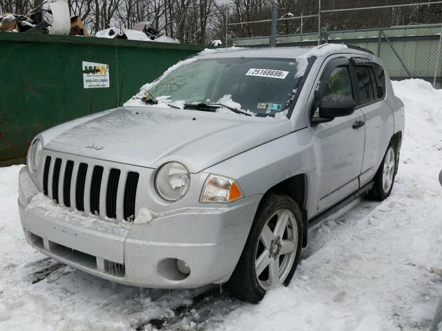 1J8FF57W78D517535 - 2008 JEEP COMPASS LI SILVER photo 2