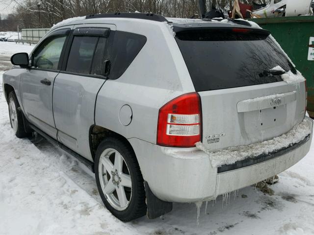 1J8FF57W78D517535 - 2008 JEEP COMPASS LI SILVER photo 3