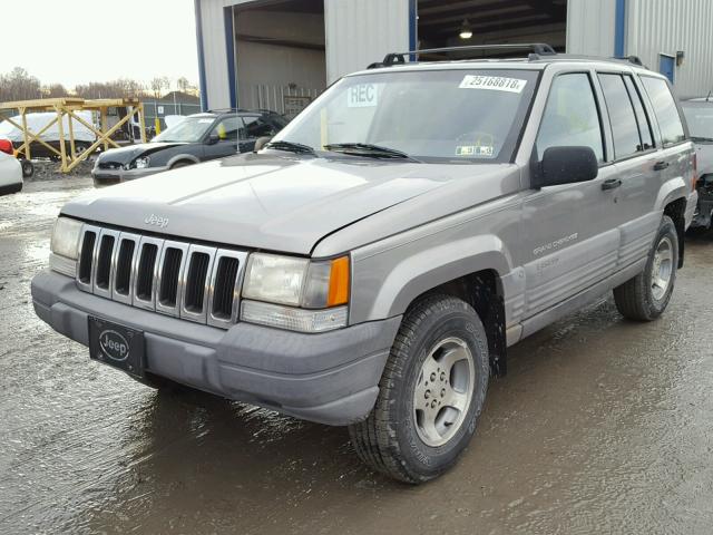 1J4GZ58S4WC230388 - 1998 JEEP GRAND CHER SILVER photo 2